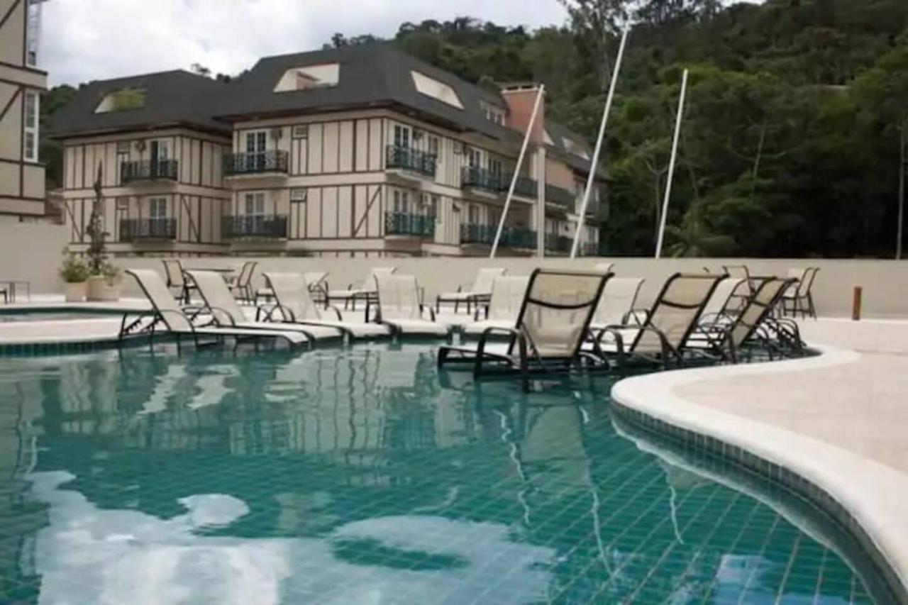 Estudio Itaipava - Granja Brasil - Flat Luxo 419 - Com Piscina Petrópolis Eksteriør bilde