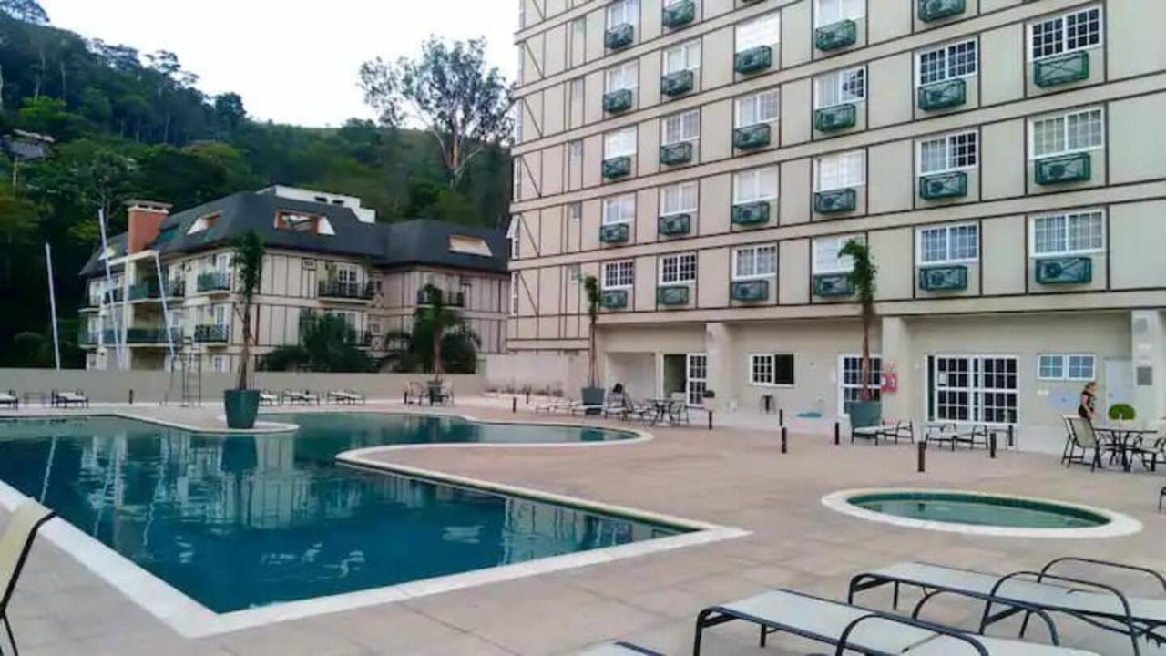 Estudio Itaipava - Granja Brasil - Flat Luxo 419 - Com Piscina Petrópolis Eksteriør bilde