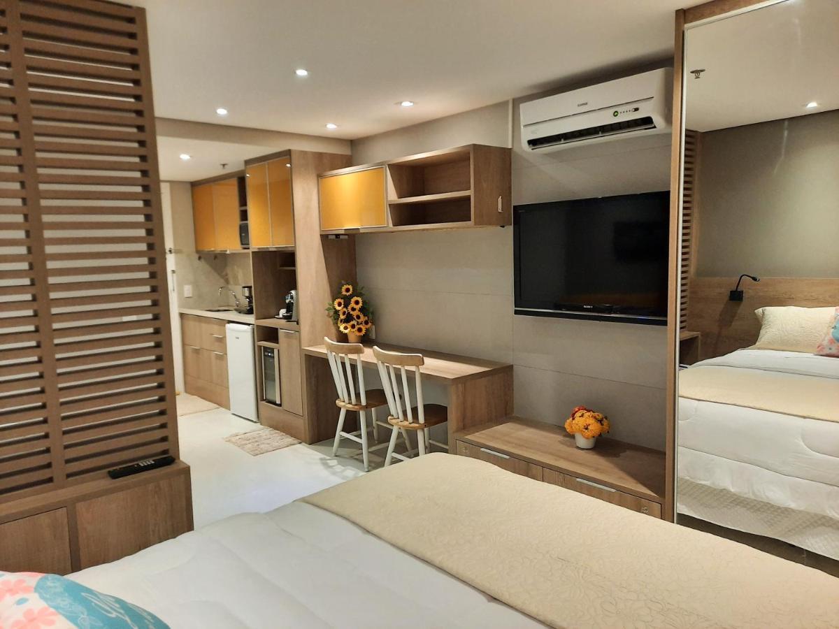 Estudio Itaipava - Granja Brasil - Flat Luxo 419 - Com Piscina Petrópolis Eksteriør bilde