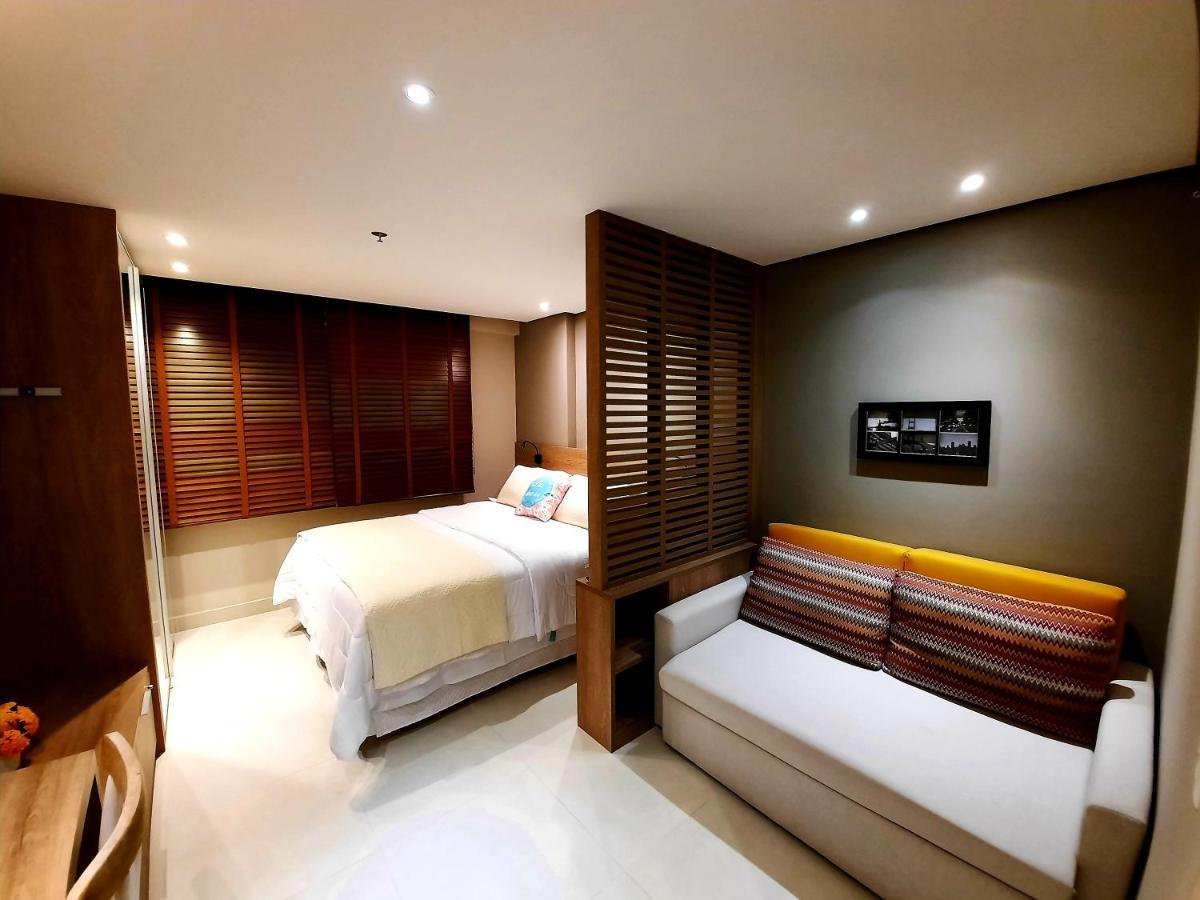 Estudio Itaipava - Granja Brasil - Flat Luxo 419 - Com Piscina Petrópolis Eksteriør bilde
