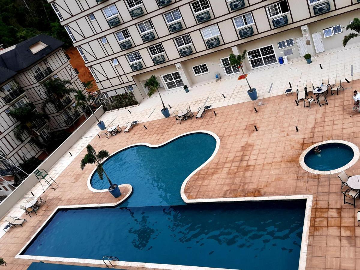 Estudio Itaipava - Granja Brasil - Flat Luxo 419 - Com Piscina Petrópolis Eksteriør bilde