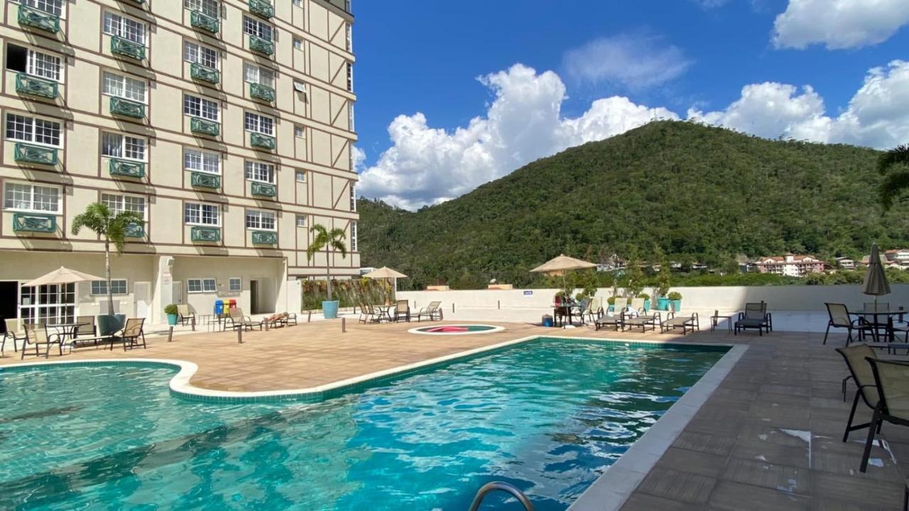 Estudio Itaipava - Granja Brasil - Flat Luxo 419 - Com Piscina Petrópolis Eksteriør bilde