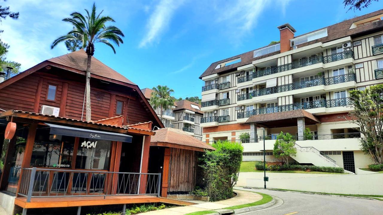 Estudio Itaipava - Granja Brasil - Flat Luxo 419 - Com Piscina Petrópolis Eksteriør bilde