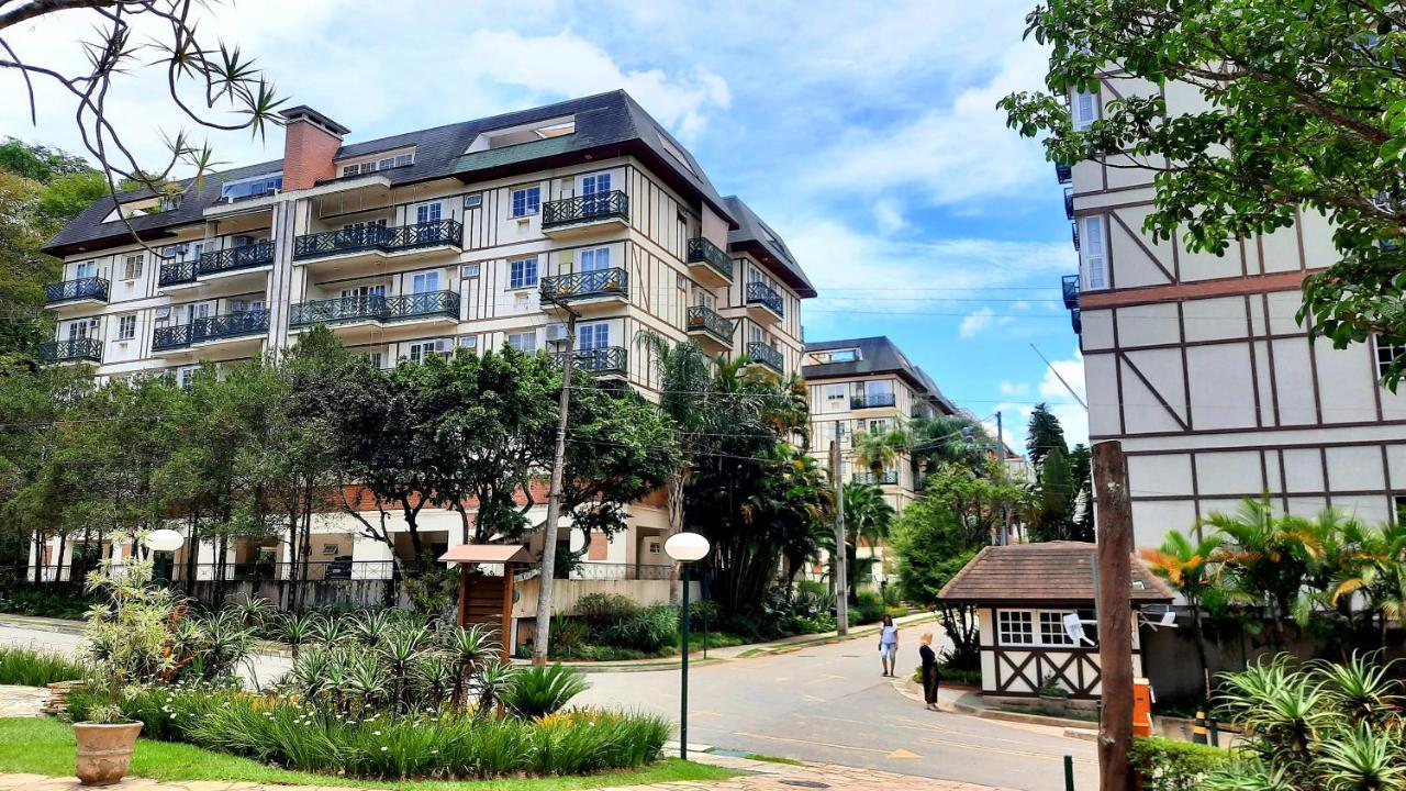 Estudio Itaipava - Granja Brasil - Flat Luxo 419 - Com Piscina Petrópolis Eksteriør bilde