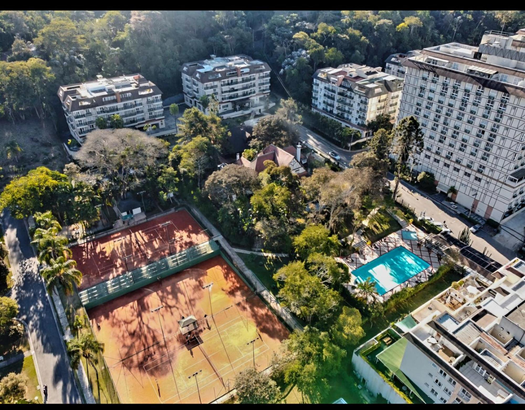 Estudio Itaipava - Granja Brasil - Flat Luxo 419 - Com Piscina Petrópolis Eksteriør bilde