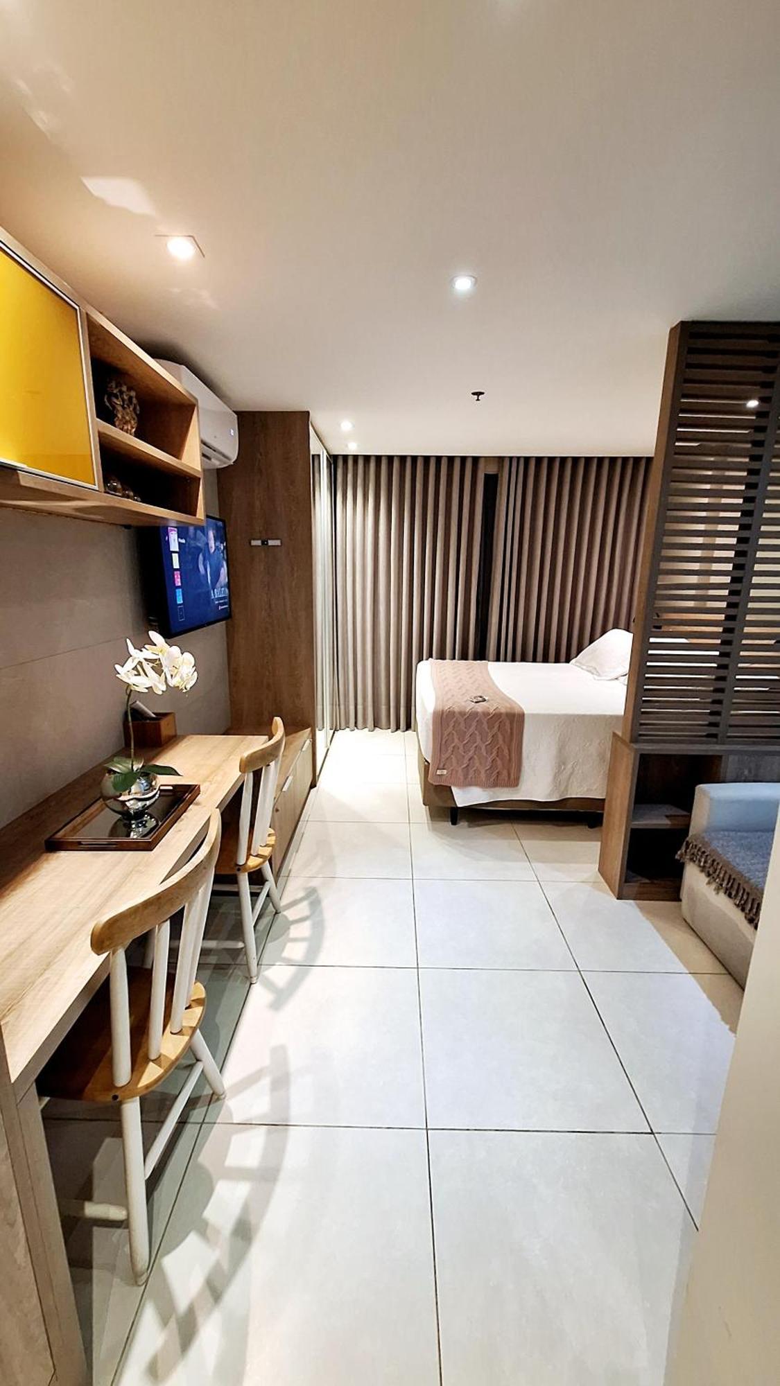 Estudio Itaipava - Granja Brasil - Flat Luxo 419 - Com Piscina Petrópolis Eksteriør bilde